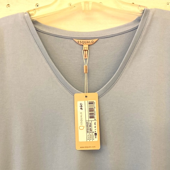 Esqualo blue tee NWT - Picture 3 of 6
